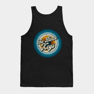 The Black Keys - Retro Circle Vintage Tank Top